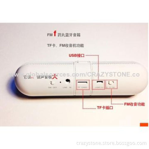 Wireless Bluetooth Speaker with LED Light